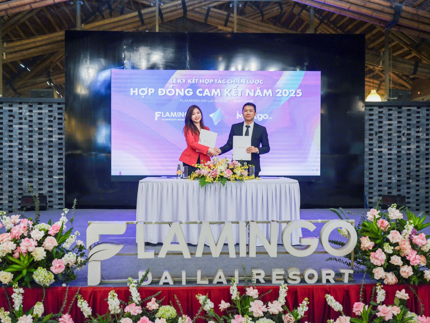 Mustgo và Flamingo Đại Lải Resort ký kết hợp tác chiến lược 2025