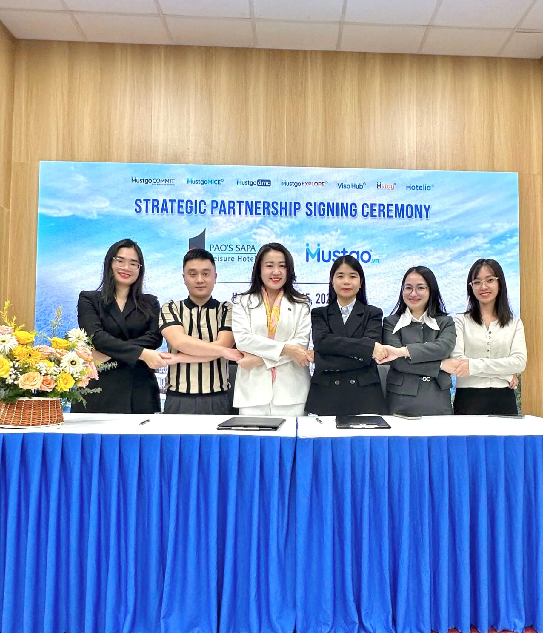 Mustgo và PAO'S Sapa ký kết hợp tác chiến lược