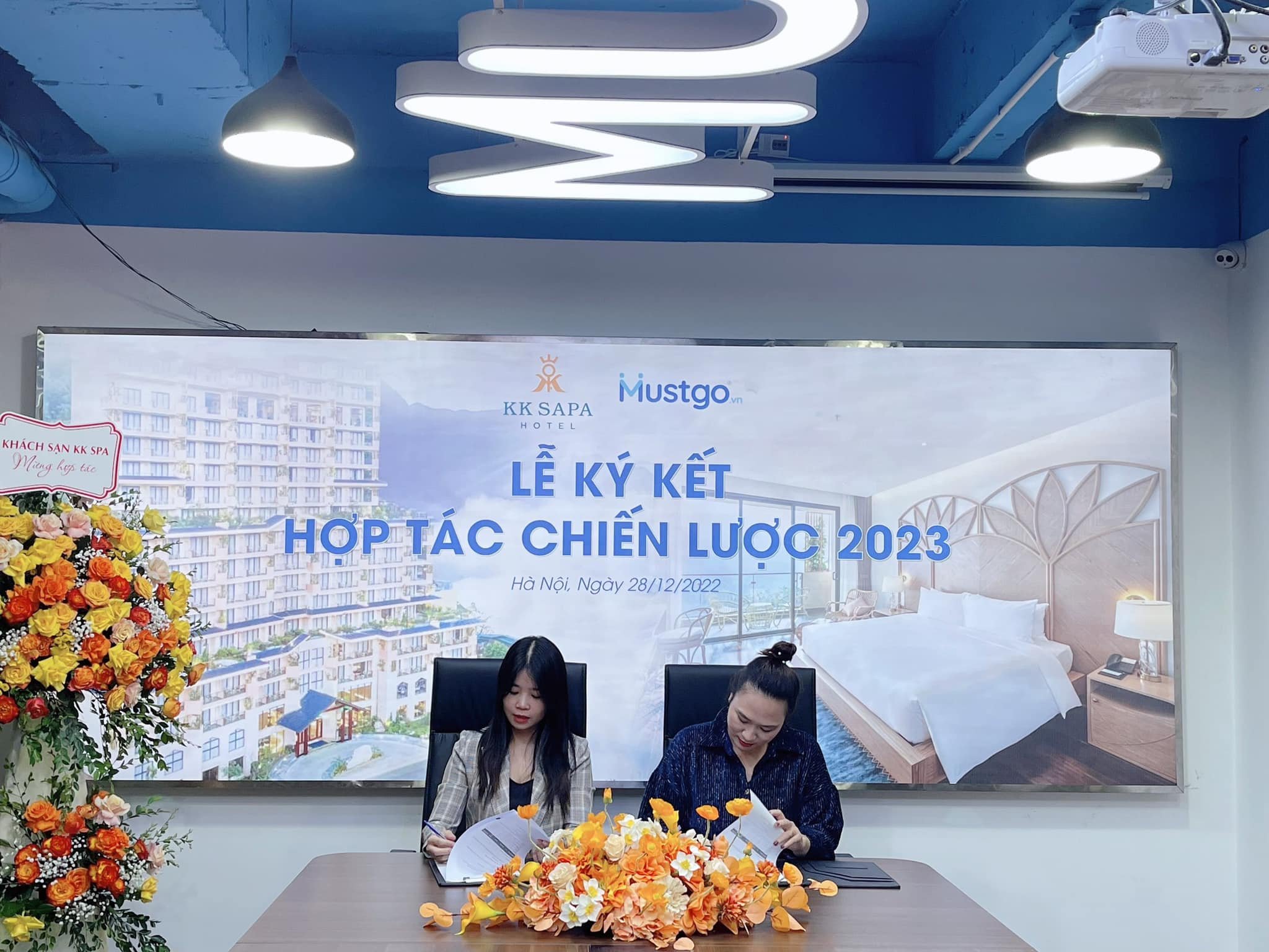 Mustgo ký kết hợp tác chiến lược 2023 cùng KK Sapa Hotel