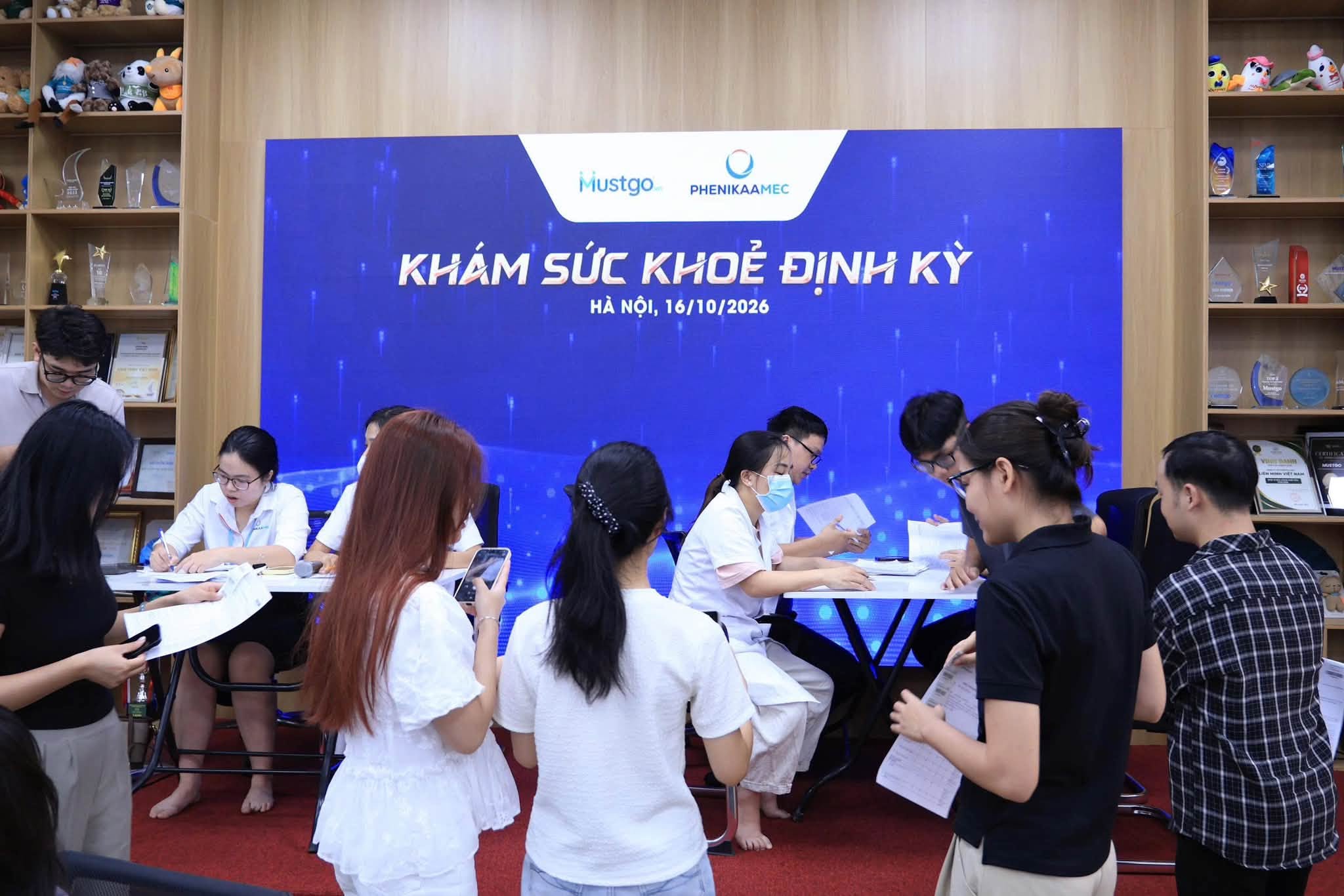 Mustgo tổ chức khám sức khỏe định kỳ tháng 10/2026