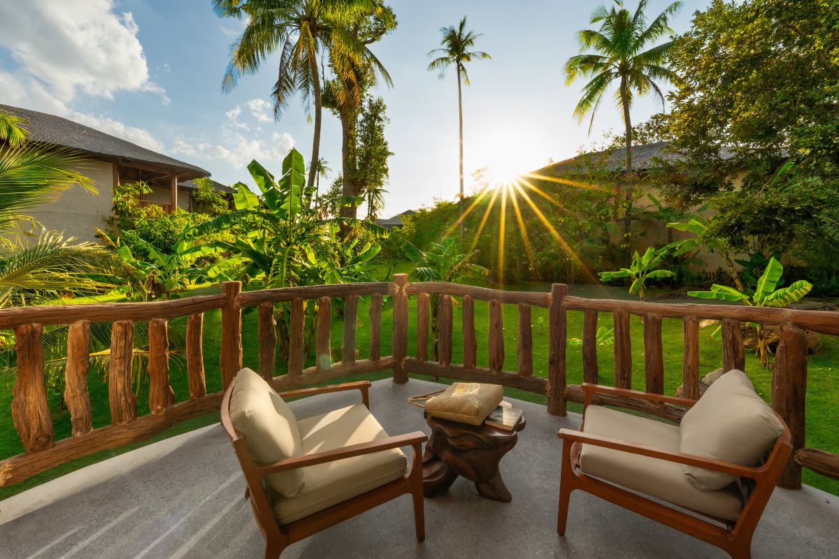 bungalow cao cấp với hướng vườn #3